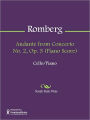 Andante from Concerto No. 2, Op. 3 (Piano Score)