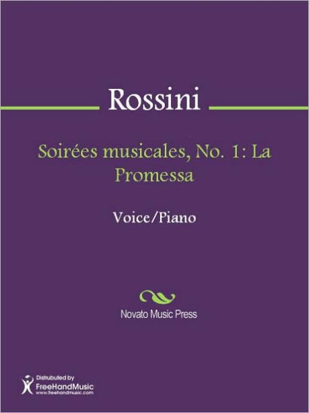 Soirees musicales, No. 1: La Promessa