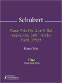 Piano Trio No. 2 in E-flat major, Op. 100 (Cello Part), D929