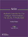 Student's Concerto No. 5 in D Major,