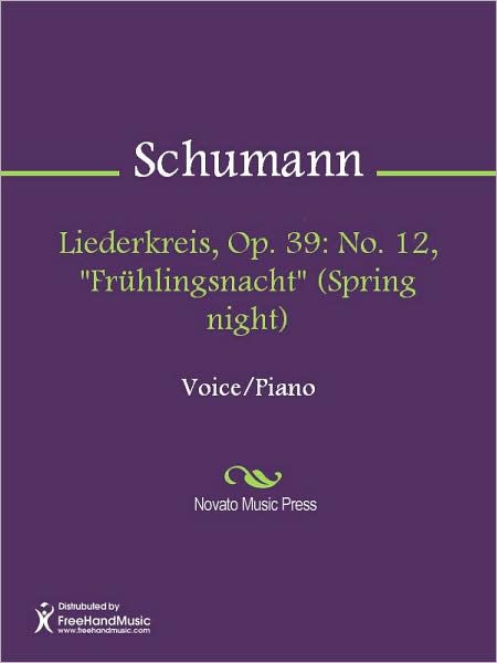 Liederkreis, Op. 39 No. 12, 