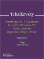 Symphony No. 5 in E minor (e-moll). Movemen IV, Finale, Andante maestoso-Allegro vivace