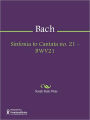 Sinfonia to Cantata no. 21 - BWV21