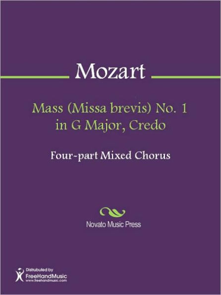 Mass (Missa brevis) No. 1 in G Major, Credo