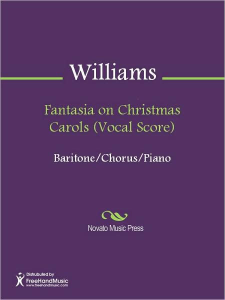 Fantasia On Christmas Carols (vocal Score) By Ralph Vaughan Williams 