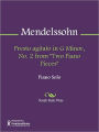 Presto agitato in G Minor, No. 2 from