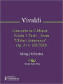 Concerto in E Minor (Viola 1 Part) - from 