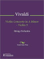 Violin Concerto in A Minor - Violin 3