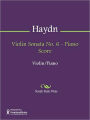 Violin Sonata No. 6 - Piano Score