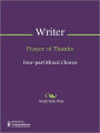 Prayer of Thanks