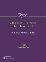 Quia Illic (4-voice church anthem)