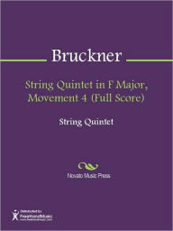 String Quintet in F Major, Movement 4 (Full Score)