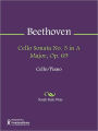 Cello Sonata No. 3 in A Major, Op. 69