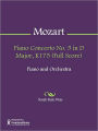Piano Concerto No. 5 in D Major, K175 (Full Score)