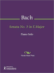 Title: Sonata No. 3 in E Major, Author: Carl Philipp Emanuel Bach
