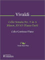 Cello Sonata No. 3 in A Minor, RV43 (Piano Part)