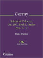 School of Velocity, Op. 299, Book I, Etudes Nos. 1-10