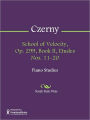 School of Velocity, Op. 299, Book II, Etudes Nos. 11-20