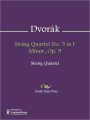String Quartet No. 5 in F Minor, Op. 9