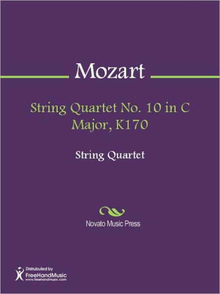 String Quartet No. 10 in C Major, K170