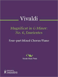 Title: Magnificat in G Minor: No. 6, Esurientes, Author: Antonio Vivaldi