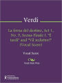 La forza del destino, Act 1, No. 5, Scena-Finale I.