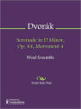 Serenade in D Minor, Op. 44, Movement 4
