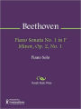 Piano Sonata No. 1 in F Minor, Op. 2, No. 1