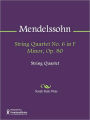 String Quartet No. 6 in F Minor, Op. 80
