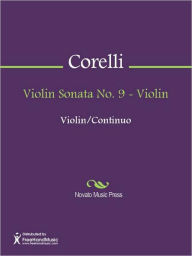 Title: Violin Sonata No. 9 - Violin, Author: Arcangelo Corelli