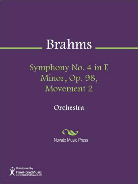 Symphony No. 4 in E Minor, Op. 98, Movement 2