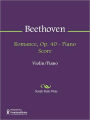 Romance, Op. 40 - Piano Score