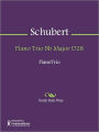 Piano Trio Bb Major D28