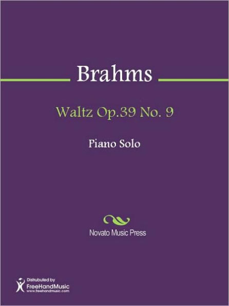 Waltz Op.39 No. 9