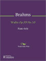 Waltz Op.39 No.10