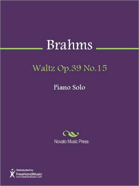 Waltz Op.39 No.15