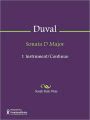 Sonata D Major