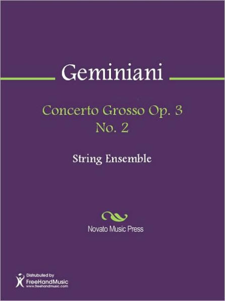 Concerto Grosso Op. 3 No. 2