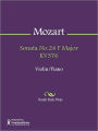 Sonata No.24 F Major KV376