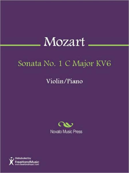 Sonata No. 1 C Major KV6