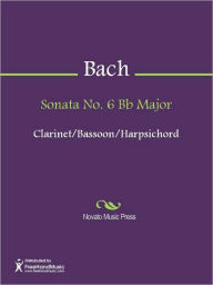 Title: Sonata No. 6 Bb Major, Author: Carl Philipp Emanuel Bach