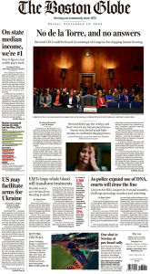 Title: The Boston Globe, Author: Boston Globe Media Partners LLC