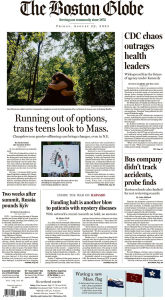 Title: The Boston Globe, Author: Boston Globe Media Partners LLC