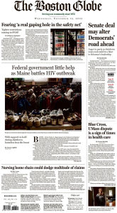 Title: The Boston Globe, Author: Boston Globe Media Partners LLC