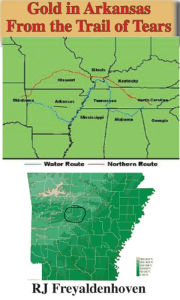 Gold in Arkansas from the Trail of Tears