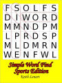 Simple Word Find: Sports Edition