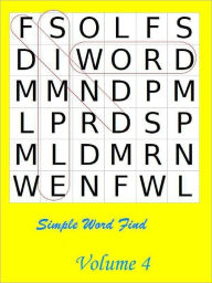 Simple Word Find: Volume 4