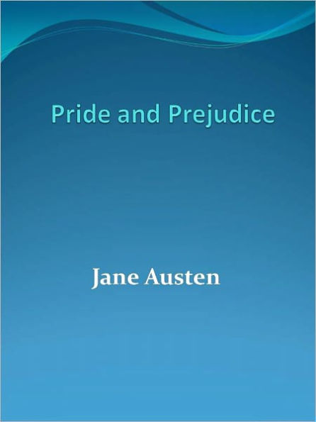 Pride and Prejudice`