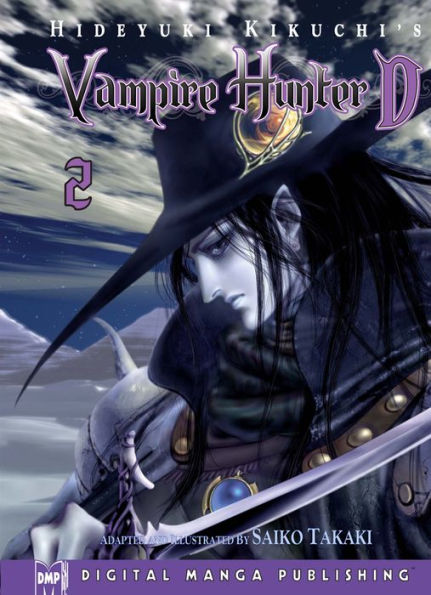 Hideyuki Kikuchi's Vampire Hunter D Manga Series, Volume 2 (Part 1 of 2) - Nook Color Edition