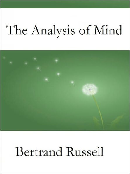The Analysis of Mind